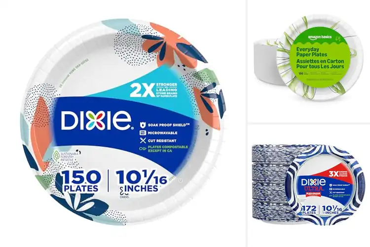 Detailed view of Best 10-Inch Paper Plates for Easy, Strong Meals