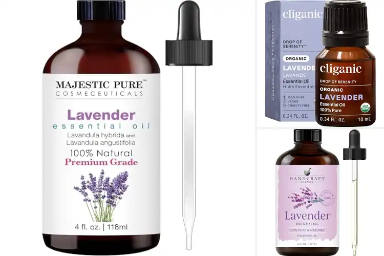 Detailed view of Best 100% Natural Lavender Oil