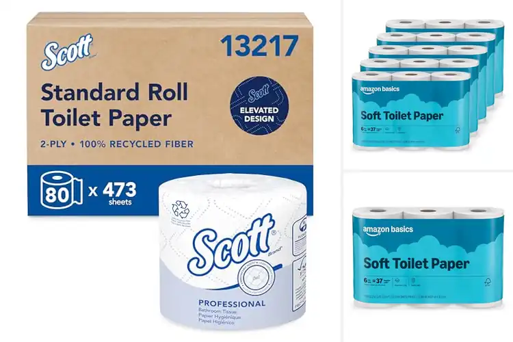 Detailed view of Best 2-Ply Toilet Paper Sheets