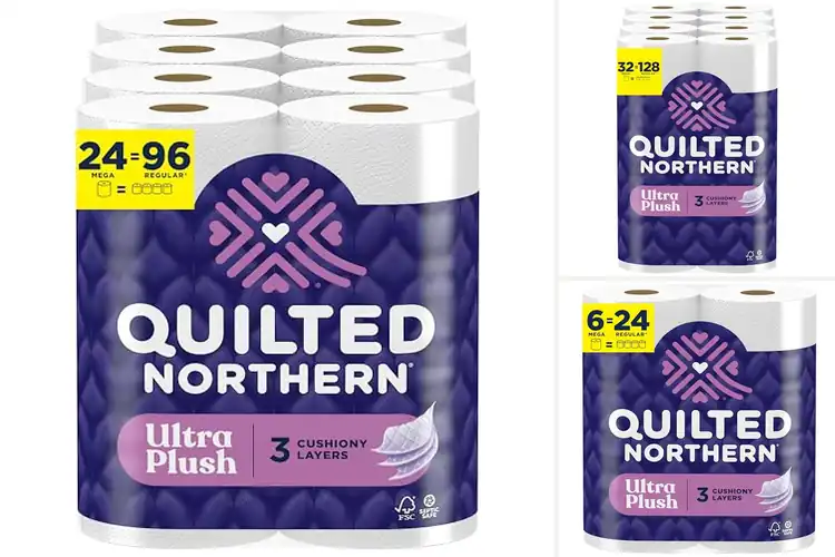 Detailed view of Best 3x Thicker Comfort Toilet Paper