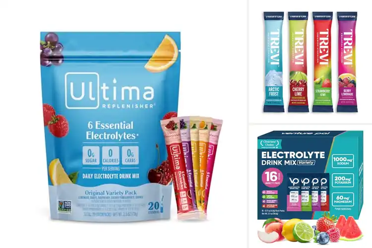 Detailed view of Best 6 Electrolytes Hydration Packets