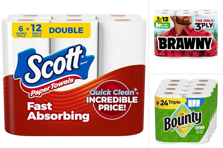 Detailed view of Best Absorbent Paper Towels for Quick, Strong Spill Cleanup