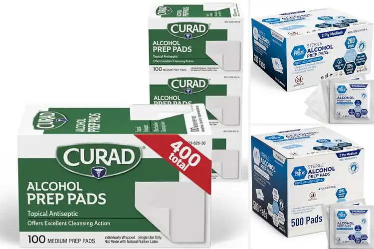 Detailed view of Best Alcohol Prep Pads: Top Picks for Clean, Quick Care
