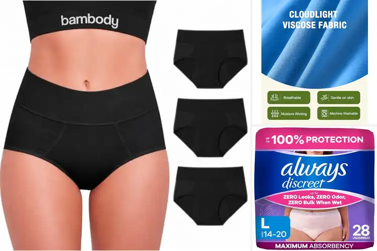 Detailed view of Best Bladder Leak Underwear: Stay Dry & Confident All Day