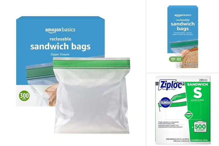 Detailed view of Best Bulk Sandwich Bags
