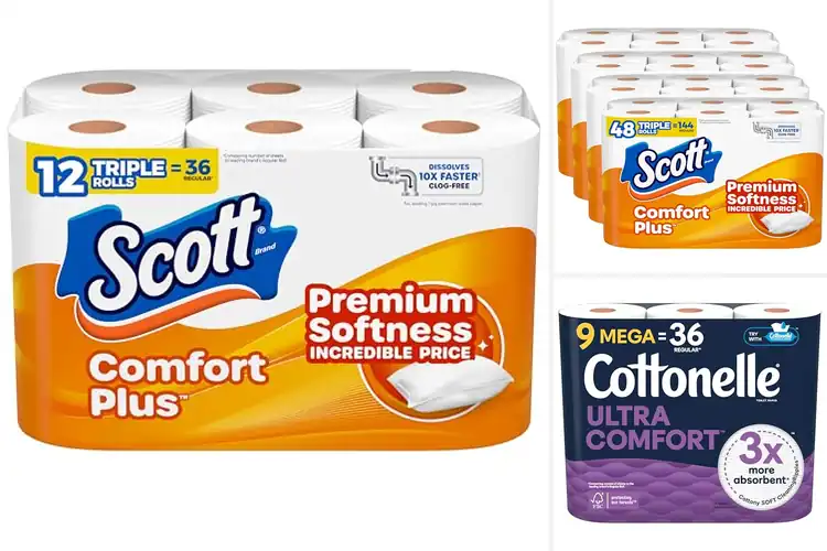 Detailed view of Best Comfort Toilet Paper