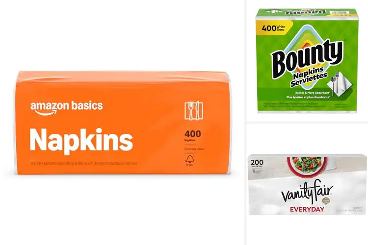 Detailed view of Best Disposable Napkins: Top Brands for Softness & Style