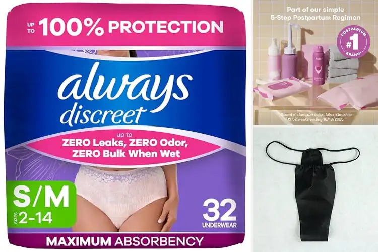 Detailed view of Best Disposable Underwear