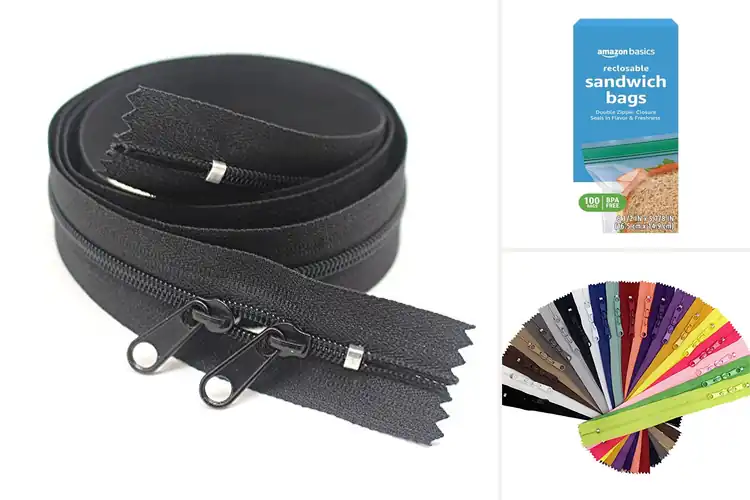 Detailed view of Best Double Zipper Closure Bags