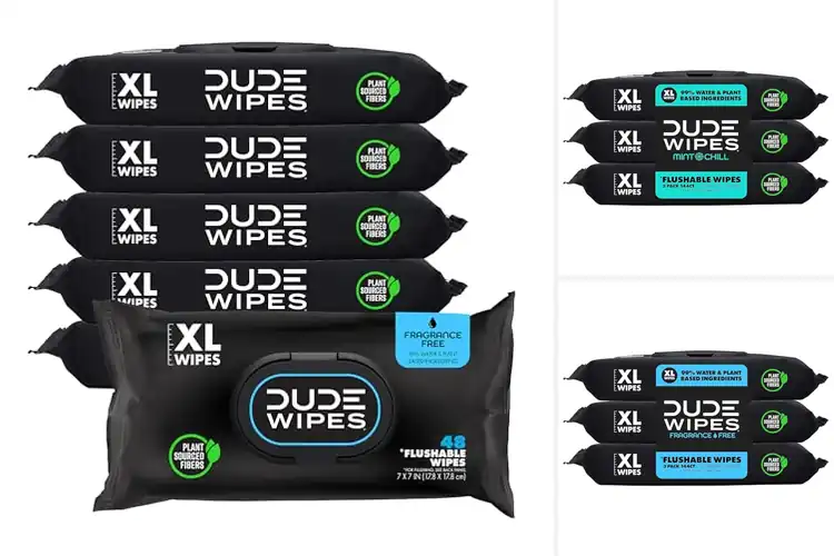 Detailed view of Best Dude Wipes: Top 10 Flushable Wipes for a Fresher Clean