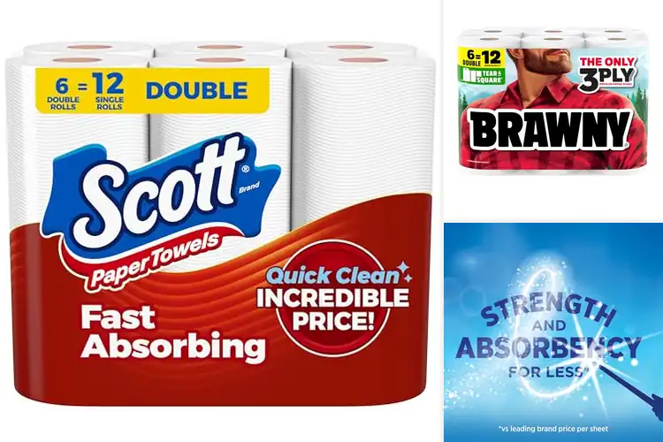 Detailed view of Best Easy Tear Paper Towels