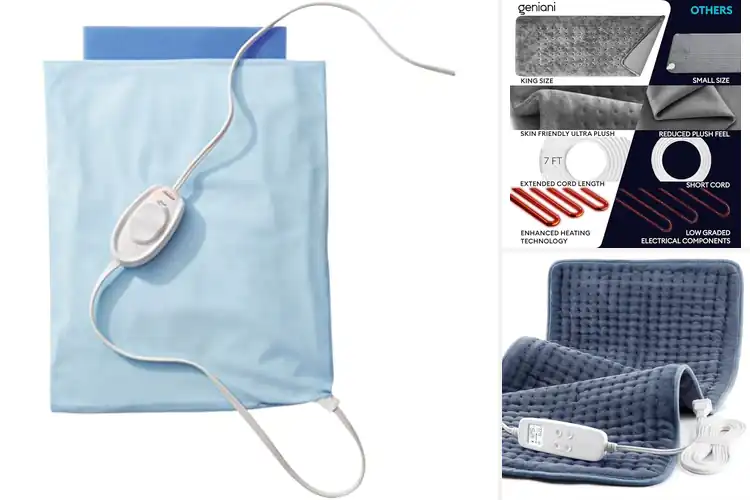 Detailed view of Best Electric Heating Pads for Fast, Soothing Relief