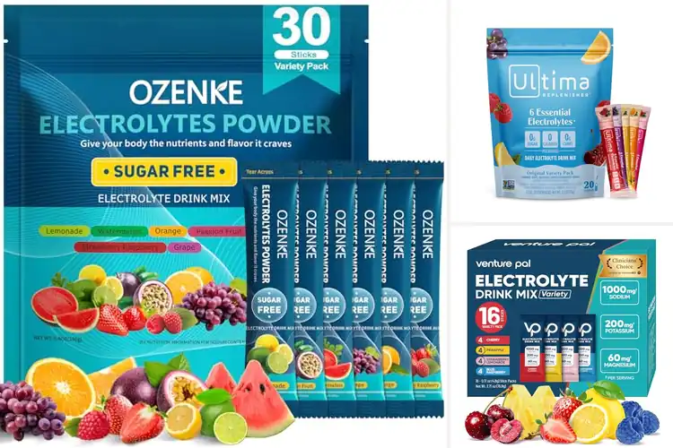 Detailed view of Best Electrolyte Packets 6 Electrolytes