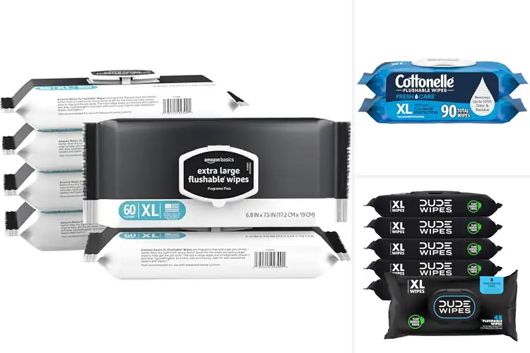 Detailed view of Best Extra Large Flushable Wipes