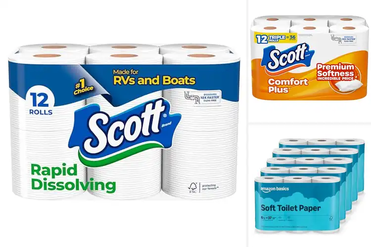 Detailed view of Best Flushable Toilet Paper