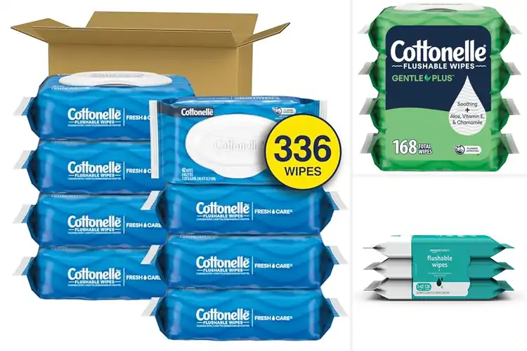 Detailed view of Best Flushable Wipes For Adults