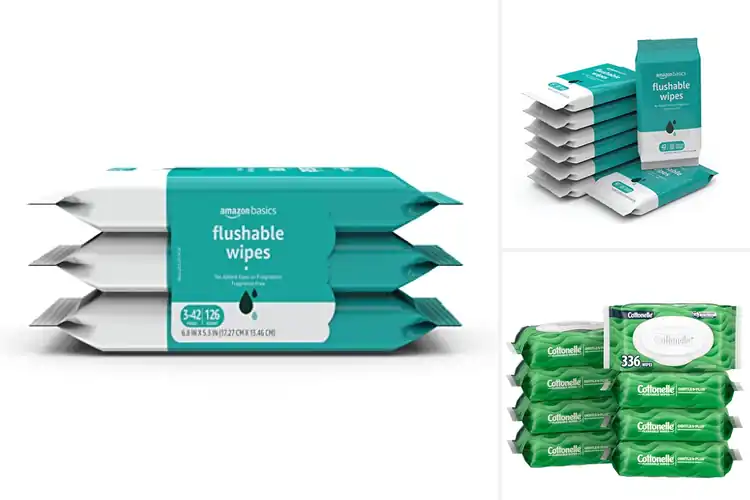 Detailed view of Best Flushable Wipes With Advanced Flushable Technology
