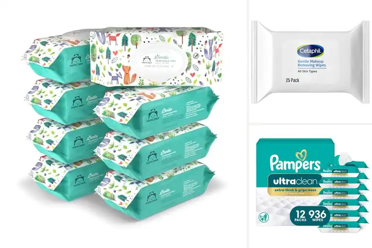 Detailed view of Best Gentle Formula Wipes for Calm, Fresh Skin