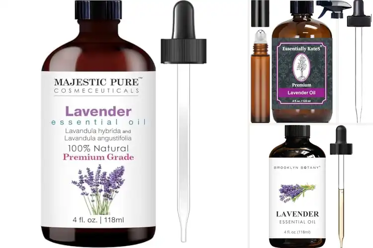 Detailed view of Best Glass Bottle Lavender Oil