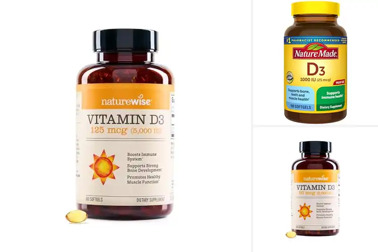 Detailed view of Best Gluten Free Vitamin D3 Immune Support Supplements