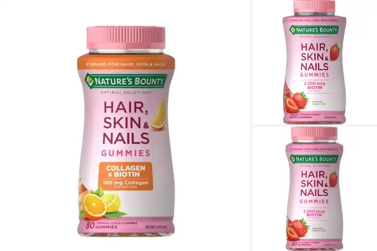 Detailed view of Best Hair Skin And Nails Gummies For Women