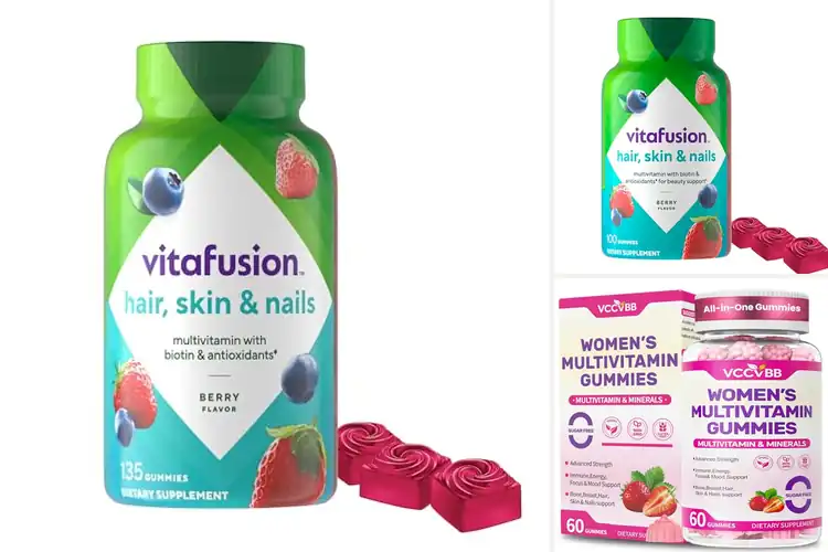 Detailed view of Best Hair Skin Nail Multivitamin Gummies