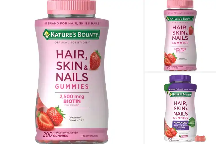 Detailed view of Best Hair Skin Nails Gummies