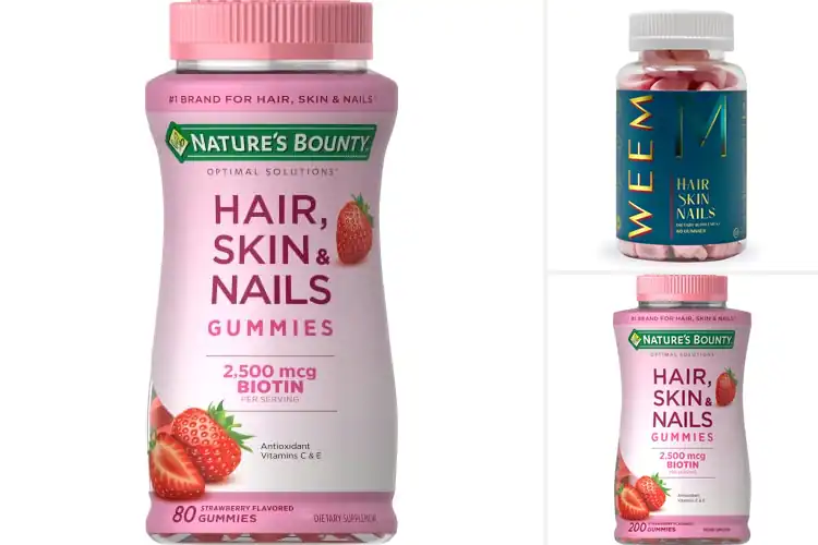 Detailed view of Best Healthy Skin Vitamins Gummies