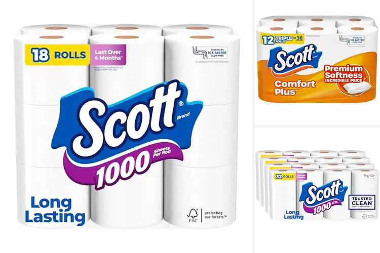 Detailed view of Best High Sheet Count Toilet Papers