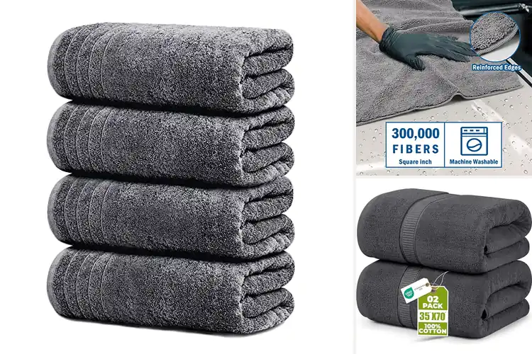 Detailed view of Best Highly Absorbent Towels