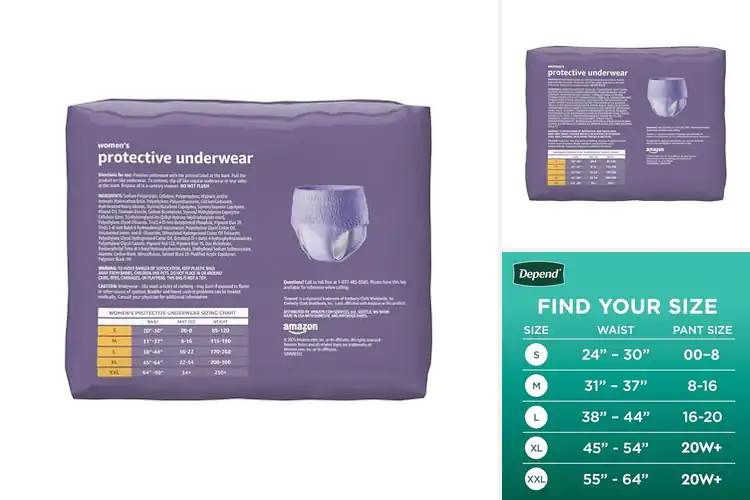 Detailed view of Best Incontinence Underwears
