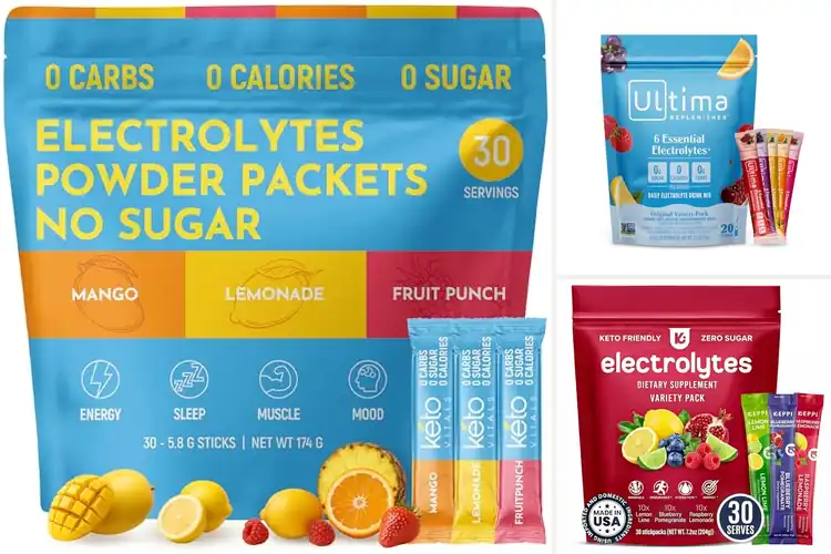 Detailed view of Best Keto Friendly Electrolyte Hydration Packets