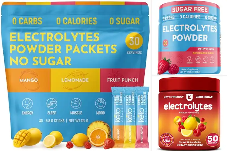 Detailed view of Best Keto Friendly Electrolyte Powders