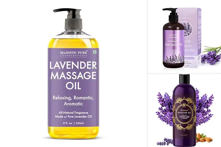 Detailed view of Best Lavender Massage Oils