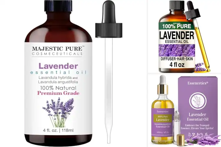 Detailed view of Best Lavender Oils 4 Oz: Pure Calm for Diffusers & DIY
