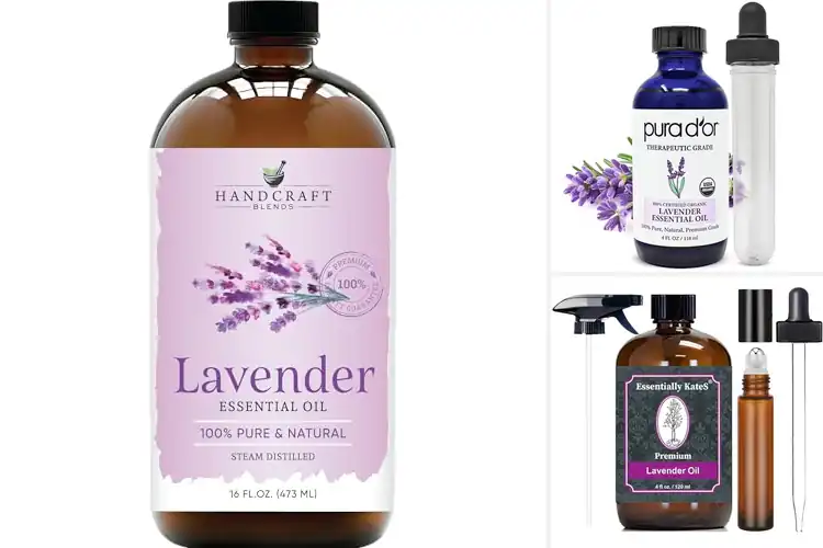 Detailed view of Best Lavender Oils In Glass Bottle