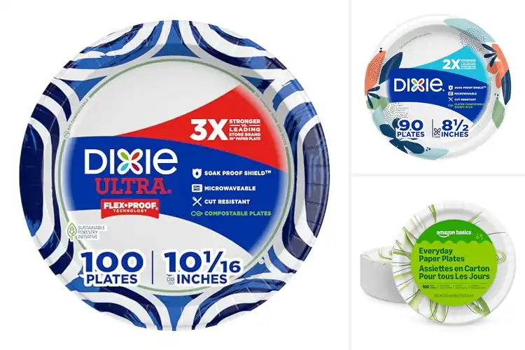 Detailed view of Best Leak-Proof Paper Plates