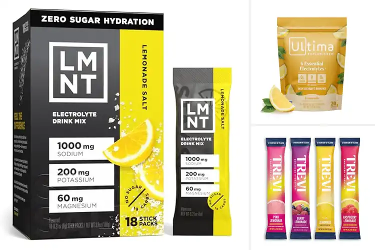 Detailed view of Best Lemonade Flavor Electrolyte Packets