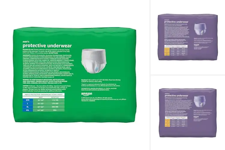 Detailed view of Best Maximum Absorbency Underwear