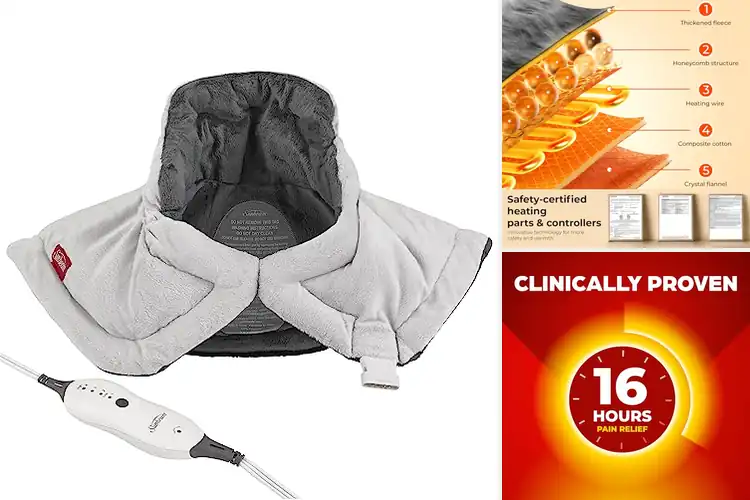 Detailed view of Best Neck Heating Pads for Effortless Everyday Comfort