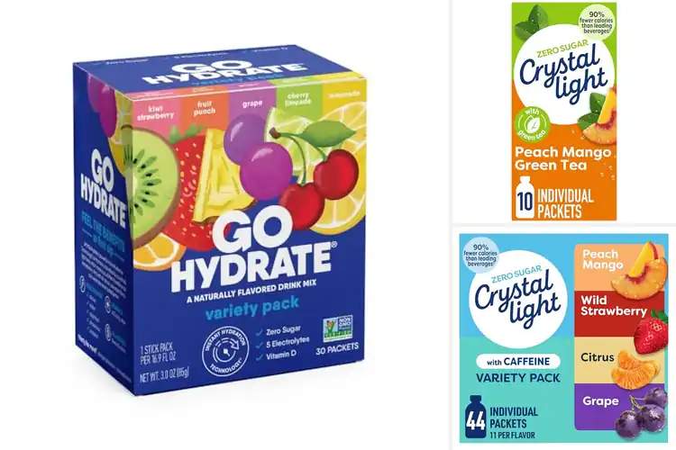 Detailed view of Best On The Go Hydration Packets