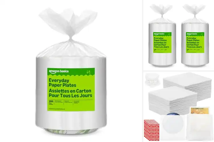 Detailed view of Best Packaging May Vary Plates