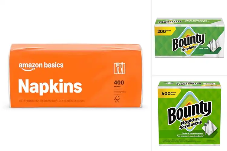 Detailed view of Best Paper Napkins