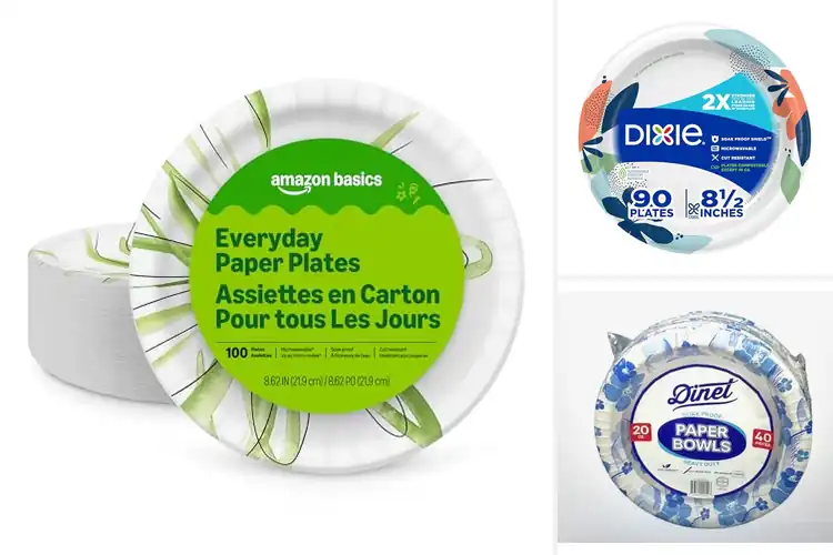 Detailed view of Best Paper Plates: Top 10 Picks for Easy, Durable Dining