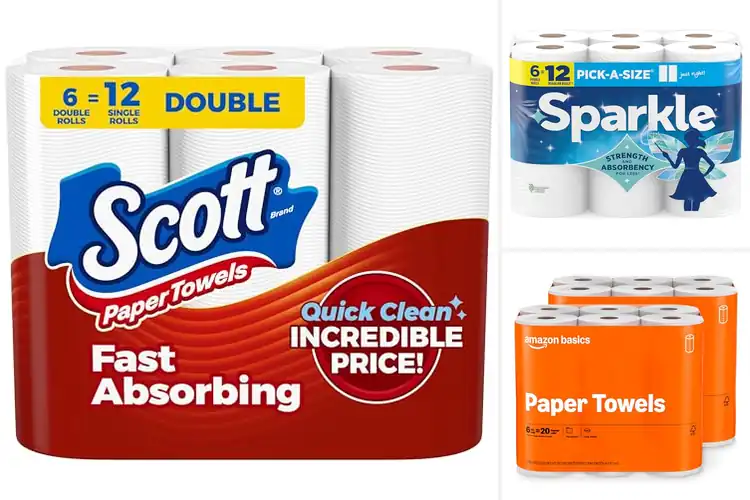 Detailed view of Best Paper Towels: Strong, Absorbent & Great Value
