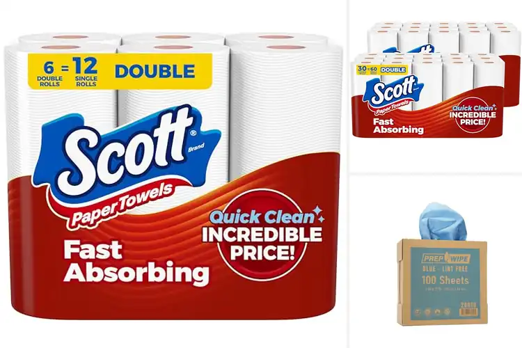 Detailed view of Best Paper Towels With Lint Free Sheets