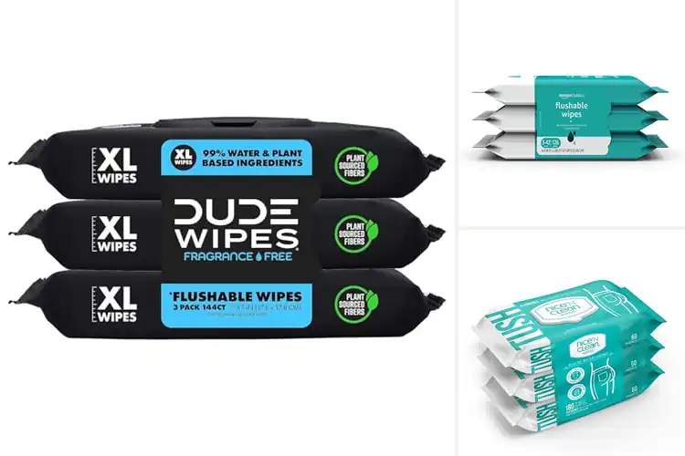 Detailed view of Best Plant Sourced Fibers Flushable Wipes