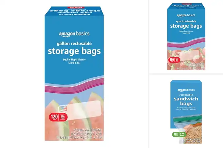 Detailed view of Best Reclosable Food Storage Bags