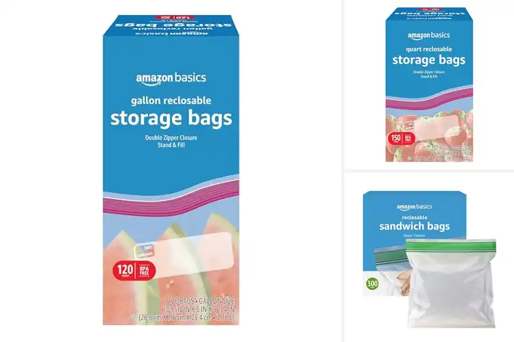 Detailed view of Best Reclosable Storage Bags: Keep Food Fresh & Organized