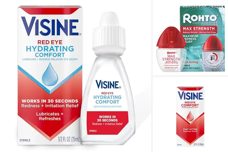 Detailed view of Best Redness Relief Eye Drops